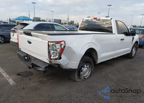 2021 Ford F-150 Xl из США, поврежденный, VIN 1FTMF1CB7MKE25390